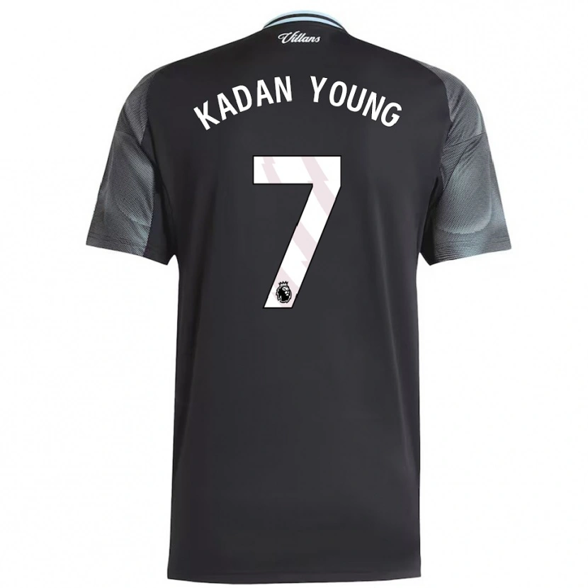 Danxen Damen Kadan Young #7 Schwarz Himmelblau Auswärtstrikot Trikot 2025/26 T-Shirt Österreich