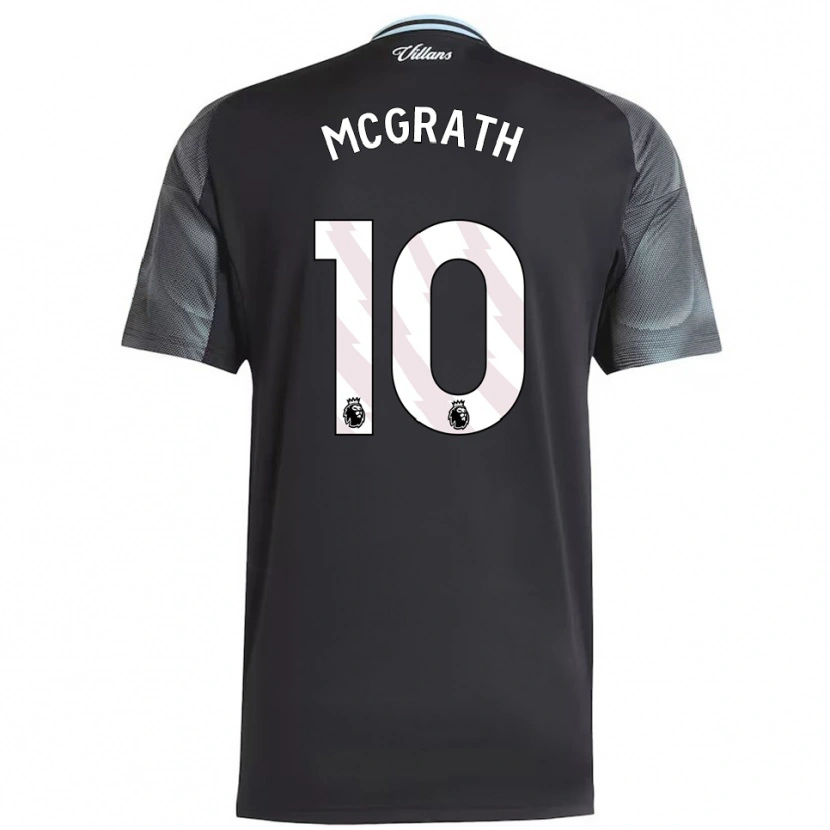 Danxen Damen Jack Mcgrath #10 Schwarz Himmelblau Auswärtstrikot Trikot 2025/26 T-Shirt Österreich