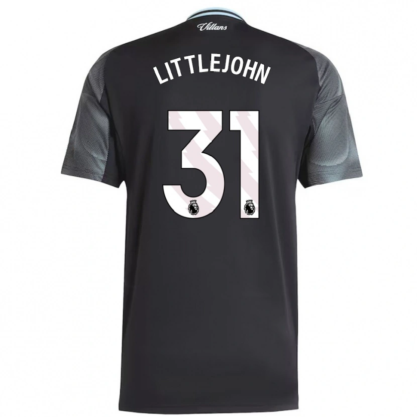 Danxen Damen Ruesha Littlejohn #31 Schwarz Himmelblau Auswärtstrikot Trikot 2025/26 T-Shirt Österreich