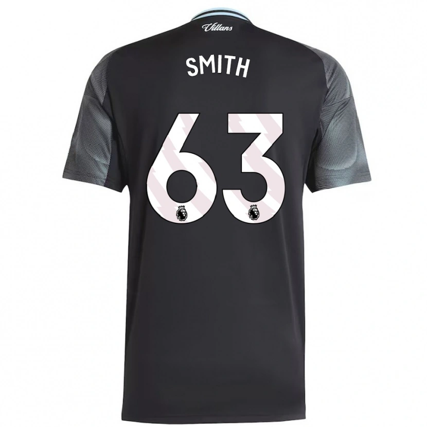 Danxen Damen Kerr Smith #63 Schwarz Himmelblau Auswärtstrikot Trikot 2025/26 T-Shirt Österreich