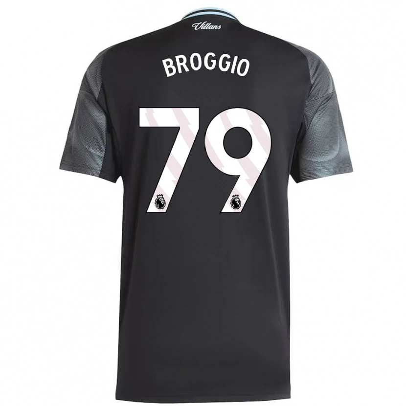 Danxen Damen Ben Broggio #79 Schwarz Himmelblau Auswärtstrikot Trikot 2025/26 T-Shirt Österreich