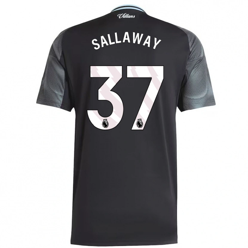 Danxen Damen Lydia Sallaway #37 Schwarz Himmelblau Auswärtstrikot Trikot 2025/26 T-Shirt Österreich