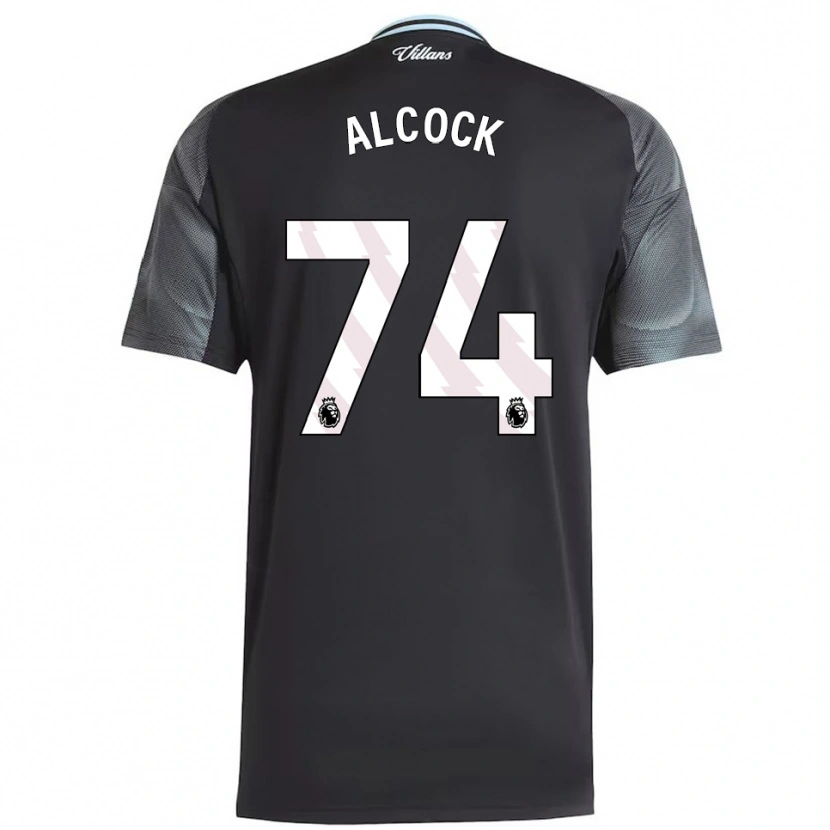 Danxen Damen Todd Alcock #74 Schwarz Himmelblau Auswärtstrikot Trikot 2025/26 T-Shirt Österreich