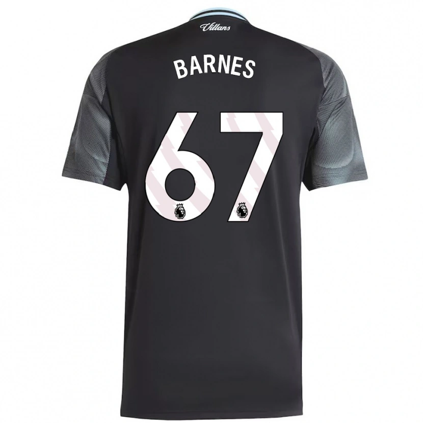 Danxen Damen Mikell Barnes #67 Schwarz Himmelblau Auswärtstrikot Trikot 2025/26 T-Shirt Österreich