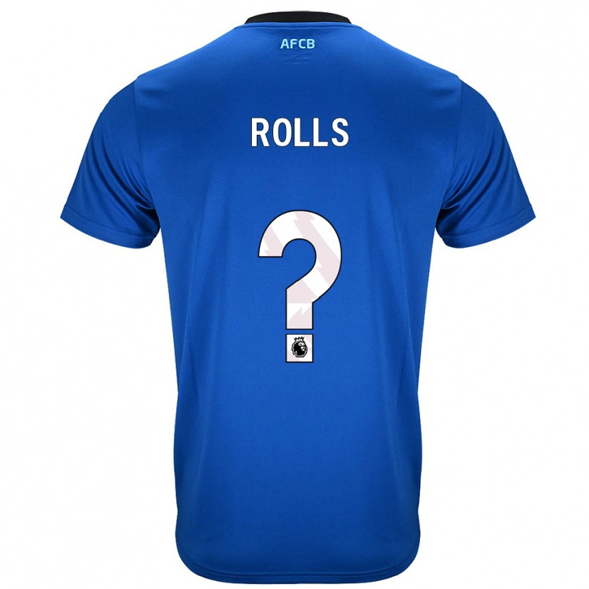 Danxen Damen Thomas Rolls #0 Blau Schwarz Auswärtstrikot Trikot 2025/26 T-Shirt Österreich
