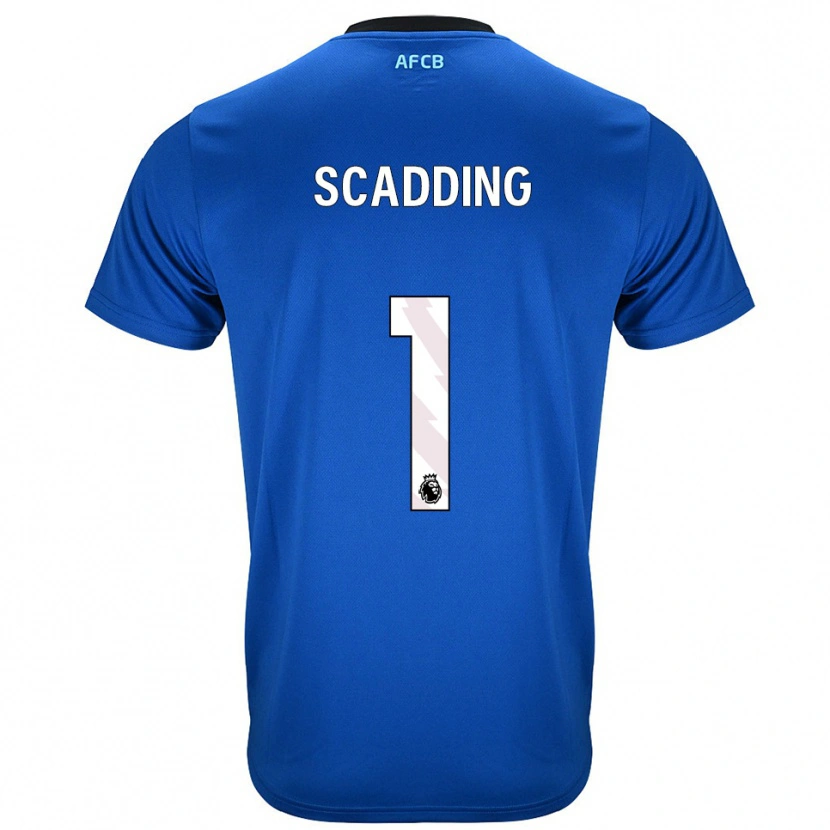 Danxen Damen Katie Scadding #1 Blau Schwarz Auswärtstrikot Trikot 2025/26 T-Shirt Österreich