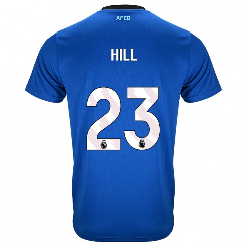 Danxen Damen James Hill #23 Blau Schwarz Auswärtstrikot Trikot 2025/26 T-Shirt Österreich