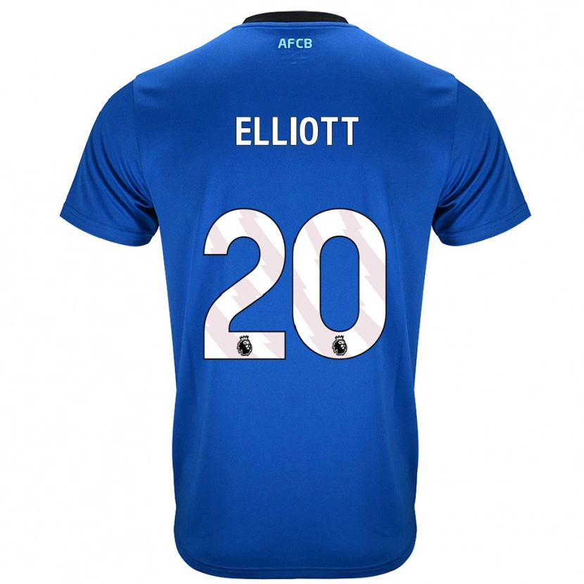 Danxen Damen Kaitlyn Elliott #20 Blau Schwarz Auswärtstrikot Trikot 2025/26 T-Shirt Österreich