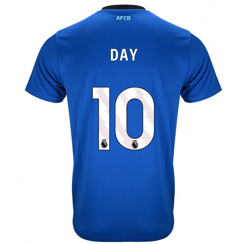 Danxen Damen Jonny Day #10 Blau Schwarz Auswärtstrikot Trikot 2025/26 T-Shirt Österreich