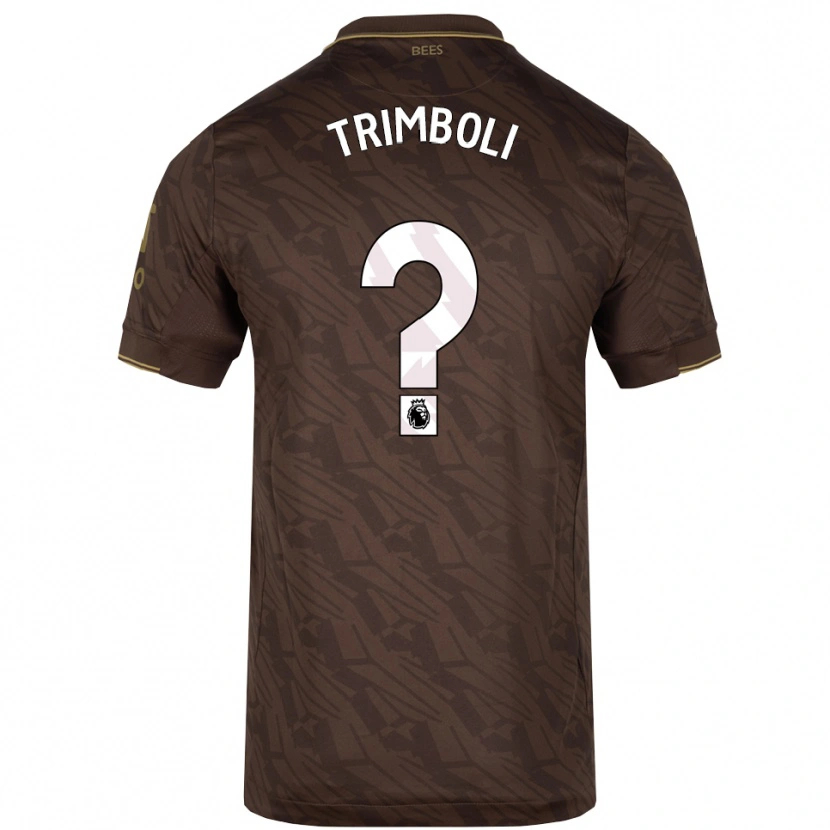 Danxen Damen Archie Trimboli #0 Braun Gold Auswärtstrikot Trikot 2025/26 T-Shirt Österreich