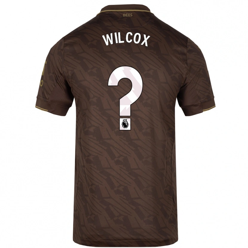 Danxen Damen Max Wilcox #0 Braun Gold Auswärtstrikot Trikot 2025/26 T-Shirt Österreich