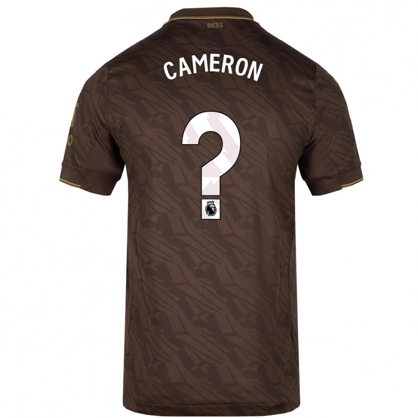 Danxen Damen Cameron Anderson #0 Braun Gold Auswärtstrikot Trikot 2025/26 T-Shirt Österreich