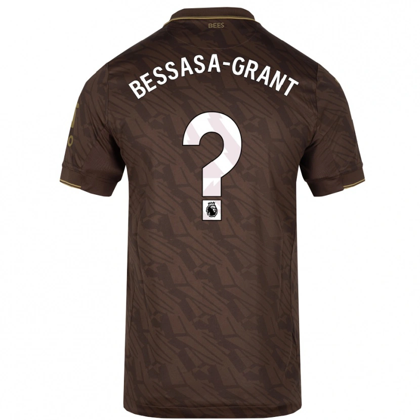 Danxen Damen Mekhai Bessasa-Grant #0 Braun Gold Auswärtstrikot Trikot 2025/26 T-Shirt Österreich
