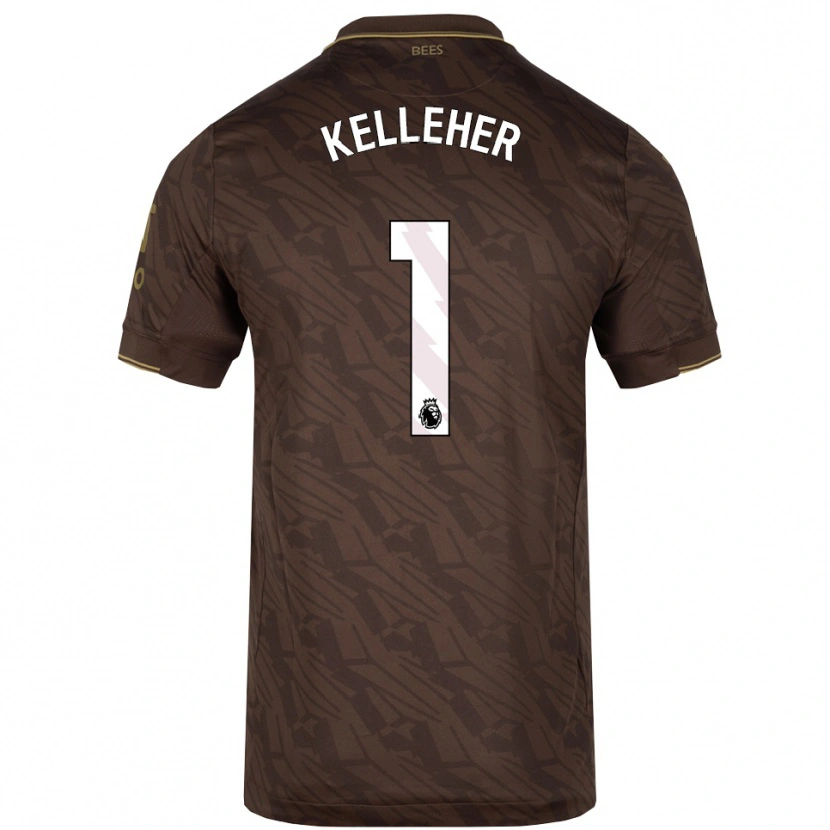 Danxen Damen Caoimhín Kelleher #1 Braun Gold Auswärtstrikot Trikot 2025/26 T-Shirt Österreich