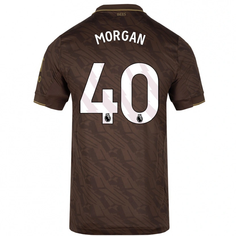 Danxen Damen Iwan Morgan #40 Braun Gold Auswärtstrikot Trikot 2025/26 T-Shirt Österreich