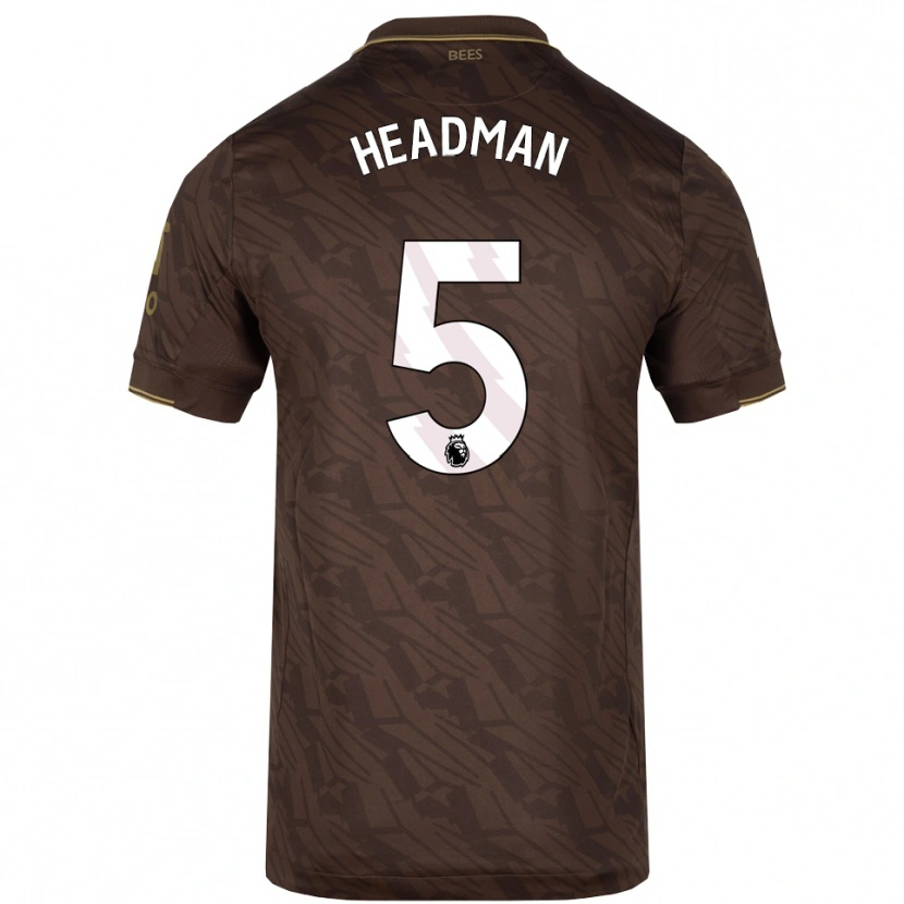 Danxen Damen Chanse Headman #5 Braun Gold Auswärtstrikot Trikot 2025/26 T-Shirt Österreich