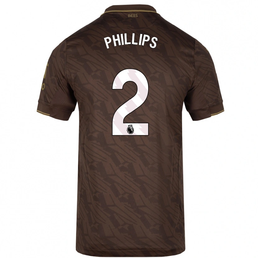 Danxen Damen Maddie Phillips #2 Braun Gold Auswärtstrikot Trikot 2025/26 T-Shirt Österreich
