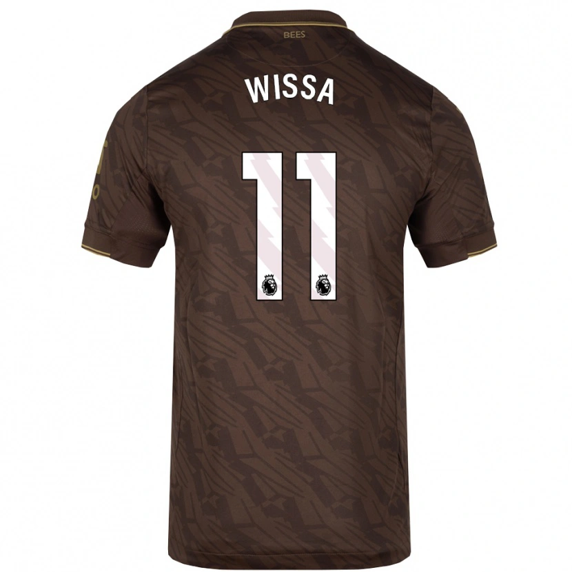 Danxen Damen Yoane Wissa #11 Braun Gold Auswärtstrikot Trikot 2025/26 T-Shirt Österreich