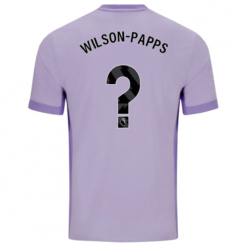 Danxen Damen Charlie Wilson-Papps #0 Taro Lila Weiß Auswärtstrikot Trikot 2025/26 T-Shirt Österreich