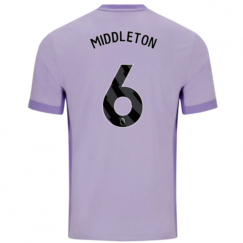 Danxen Damen Jesse Middleton #6 Taro Lila Weiß Auswärtstrikot Trikot 2025/26 T-Shirt Österreich