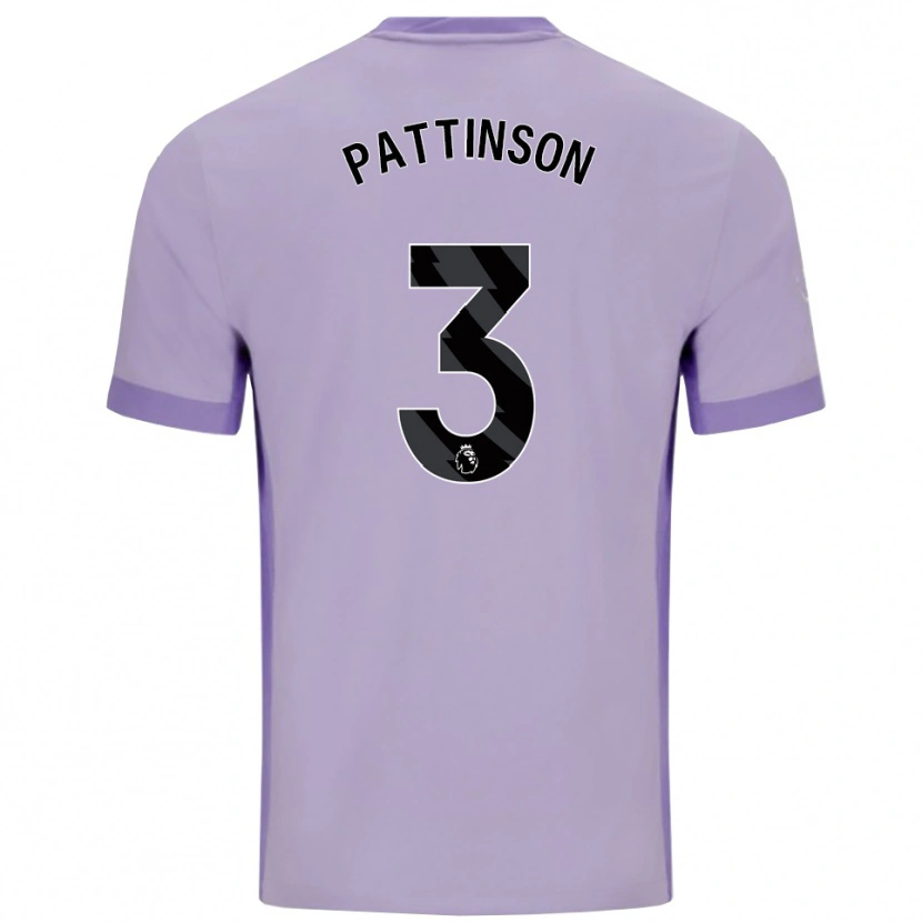 Danxen Damen Poppy Pattinson #3 Taro Lila Weiß Auswärtstrikot Trikot 2025/26 T-Shirt Österreich