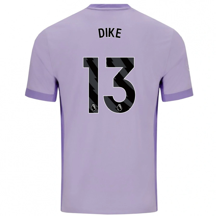 Danxen Damen Michael Dike #13 Taro Lila Weiß Auswärtstrikot Trikot 2025/26 T-Shirt Österreich