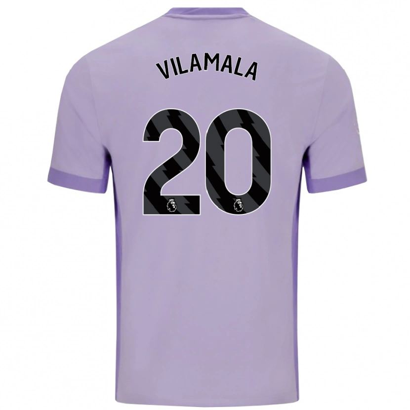 Danxen Damen Bruna Vilamala #20 Taro Lila Weiß Auswärtstrikot Trikot 2025/26 T-Shirt Österreich
