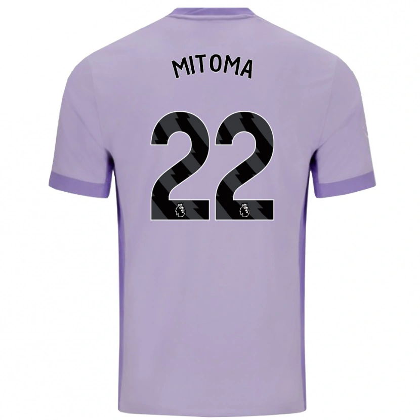 Danxen Damen Kaoru Mitoma #22 Taro Lila Weiß Auswärtstrikot Trikot 2025/26 T-Shirt Österreich