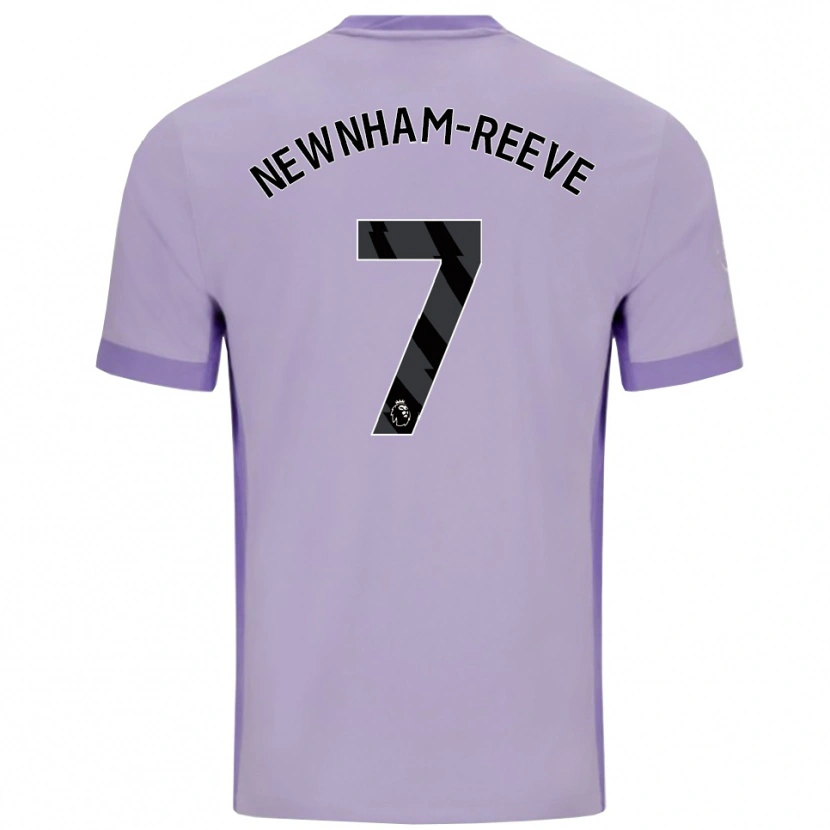 Danxen Damen Bode Newnham-Reeve #7 Taro Lila Weiß Auswärtstrikot Trikot 2025/26 T-Shirt Österreich