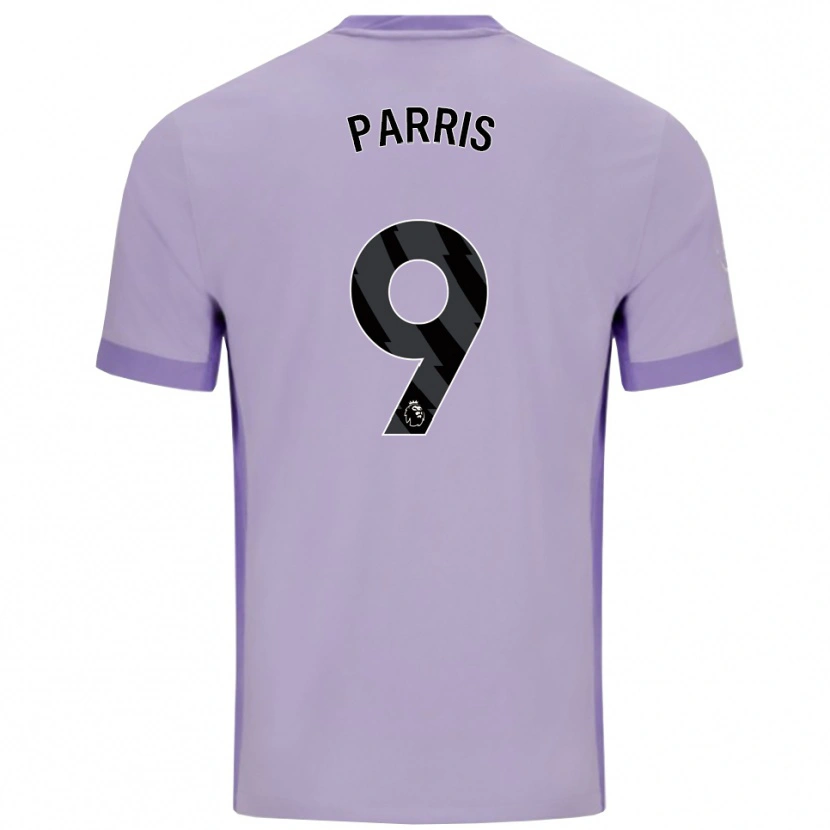 Danxen Damen Nikita Parris #9 Taro Lila Weiß Auswärtstrikot Trikot 2025/26 T-Shirt Österreich
