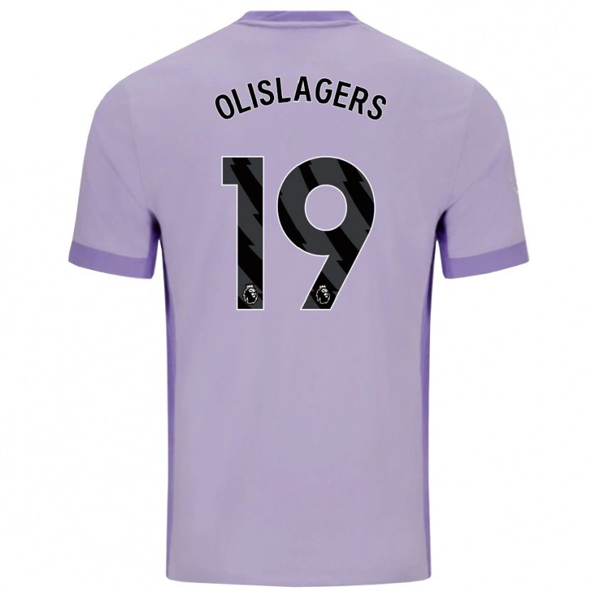 Danxen Damen Marisa Olislagers #19 Taro Lila Weiß Auswärtstrikot Trikot 2025/26 T-Shirt Österreich