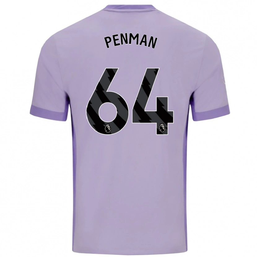 Danxen Damen Charlie Penman #64 Taro Lila Weiß Auswärtstrikot Trikot 2025/26 T-Shirt Österreich