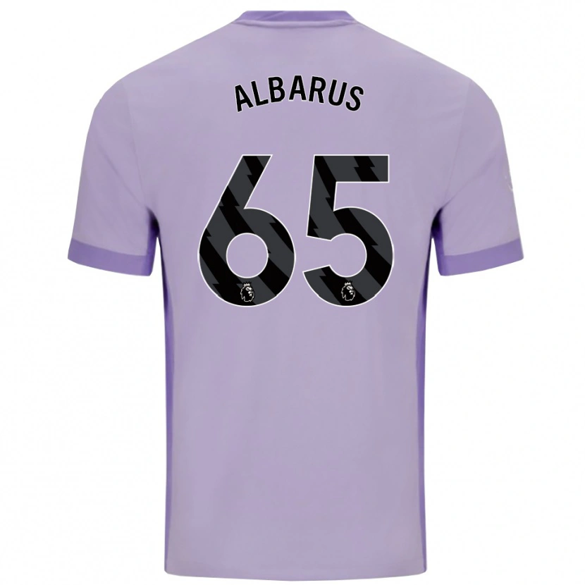 Danxen Damen Zane Albarus #65 Taro Lila Weiß Auswärtstrikot Trikot 2025/26 T-Shirt Österreich