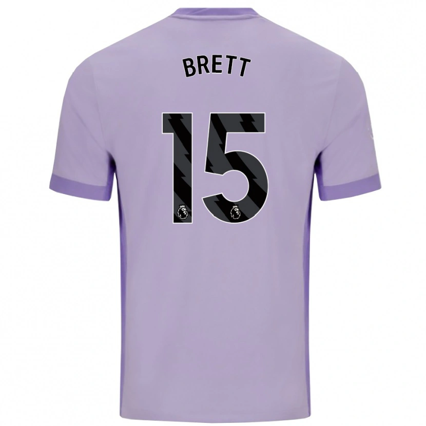 Danxen Damen Adam Brett #15 Taro Lila Weiß Auswärtstrikot Trikot 2025/26 T-Shirt Österreich