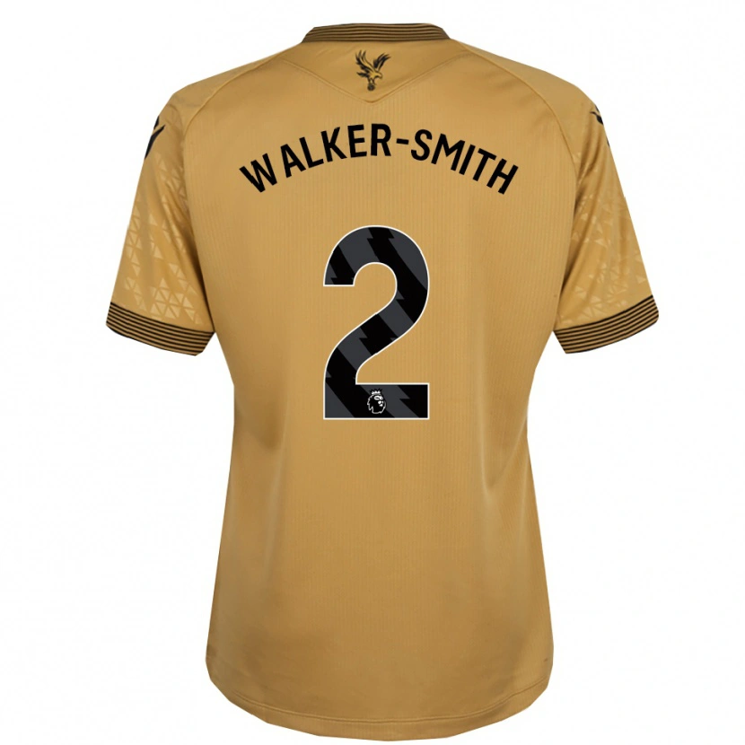 Danxen Damen Charlie Walker-Smith #2 Gold Schwarz Auswärtstrikot Trikot 2025/26 T-Shirt Österreich