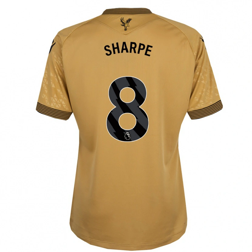 Danxen Damen Molly-Mae Sharpe #8 Gold Schwarz Auswärtstrikot Trikot 2025/26 T-Shirt Österreich