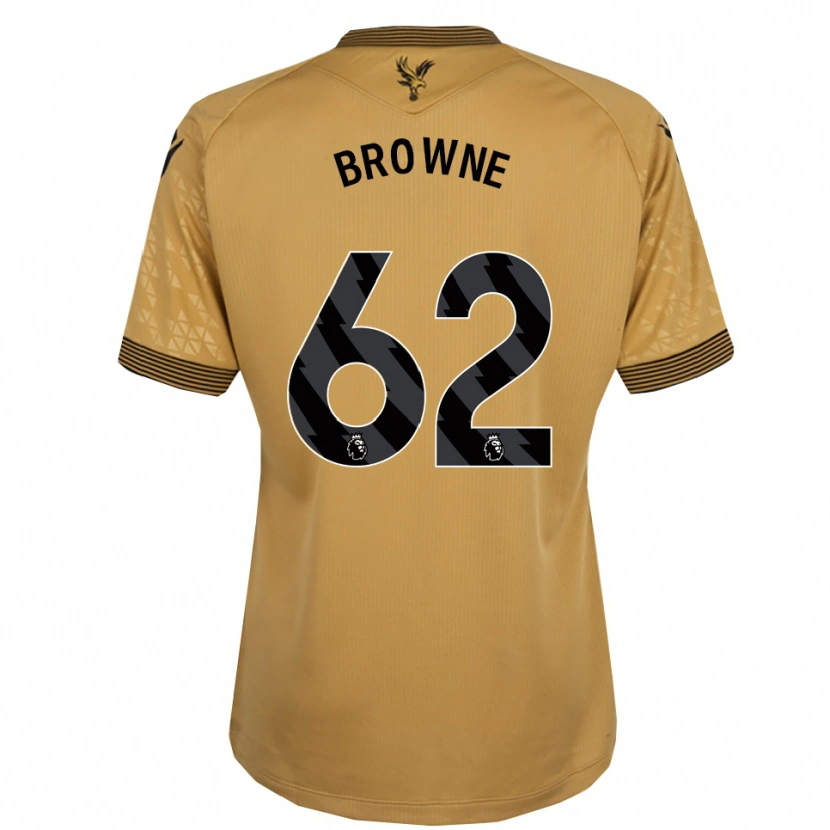 Danxen Damen Luke Browne #62 Gold Schwarz Auswärtstrikot Trikot 2025/26 T-Shirt Österreich