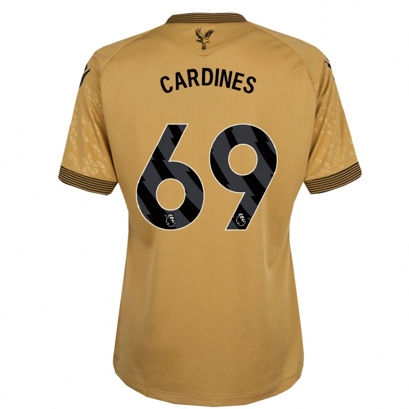 Danxen Damen Rio Cardines #69 Gold Schwarz Auswärtstrikot Trikot 2025/26 T-Shirt Österreich