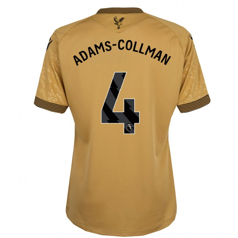 Danxen Damen Kai-Reece Adams-Collman #4 Gold Schwarz Auswärtstrikot Trikot 2025/26 T-Shirt Österreich