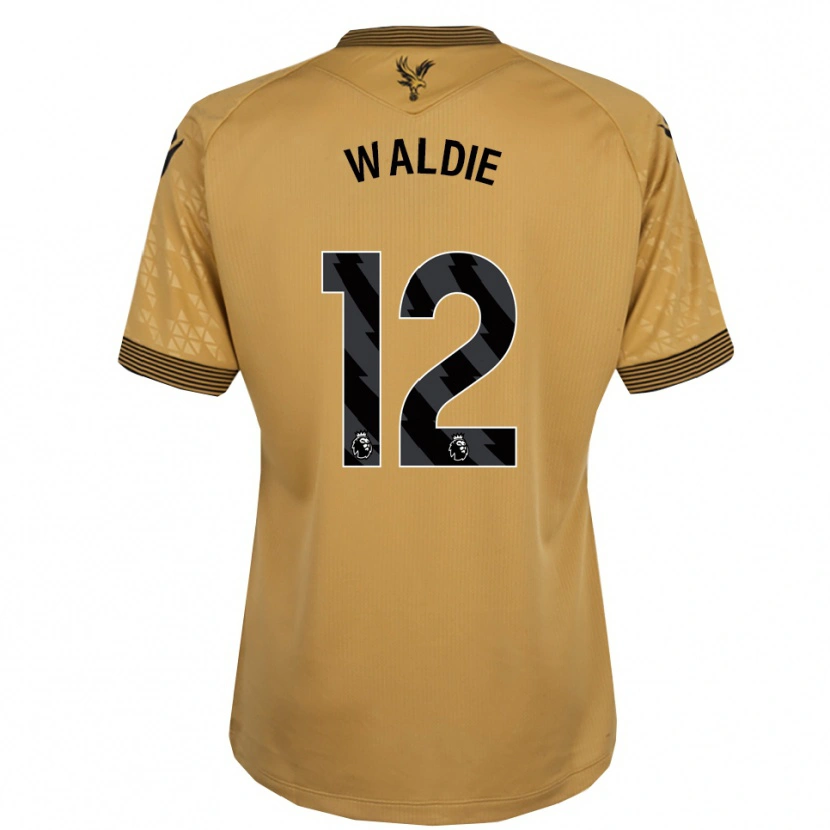 Danxen Damen Lizzie Waldie #12 Gold Schwarz Auswärtstrikot Trikot 2025/26 T-Shirt Österreich