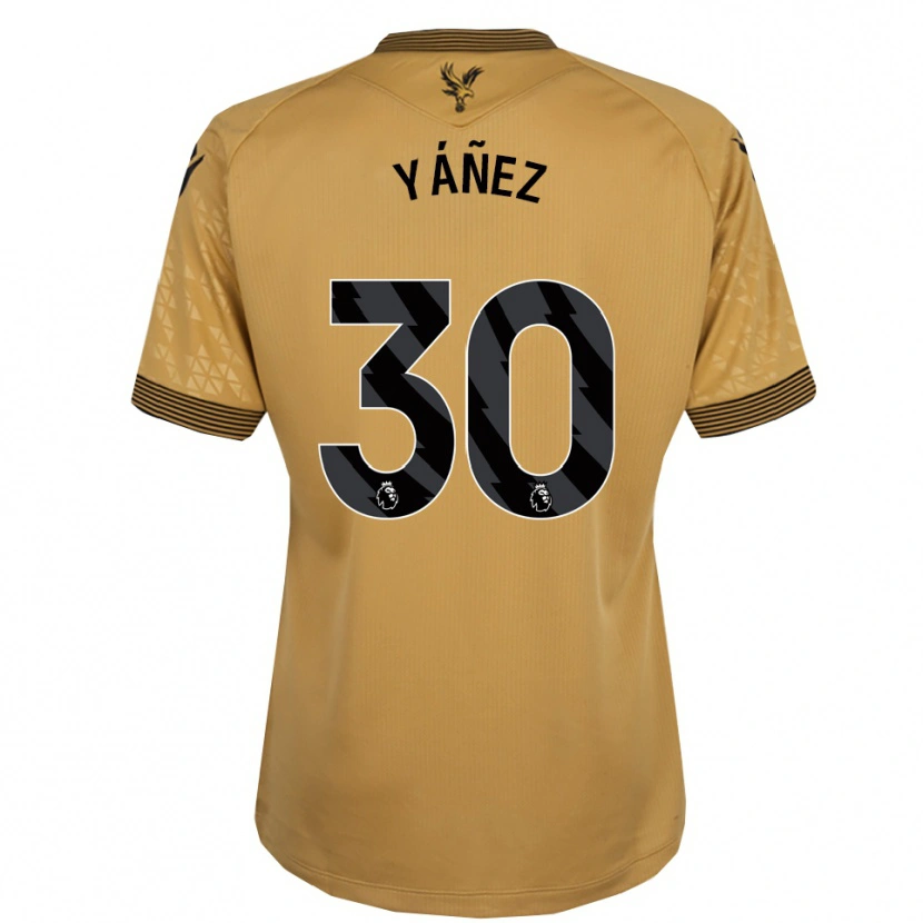 Danxen Damen Shae Yáñez #30 Gold Schwarz Auswärtstrikot Trikot 2025/26 T-Shirt Österreich
