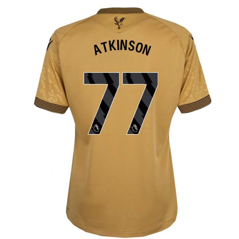 Danxen Damen Isibeal Atkinson #77 Gold Schwarz Auswärtstrikot Trikot 2025/26 T-Shirt Österreich