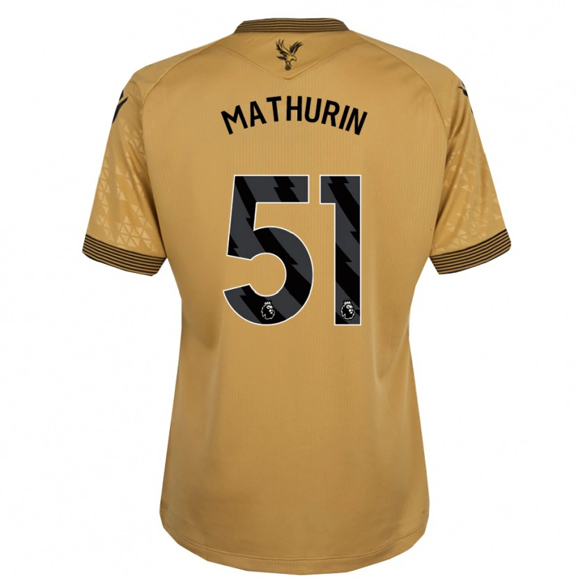 Danxen Damen Roshaun Mathurin #51 Gold Schwarz Auswärtstrikot Trikot 2025/26 T-Shirt Österreich