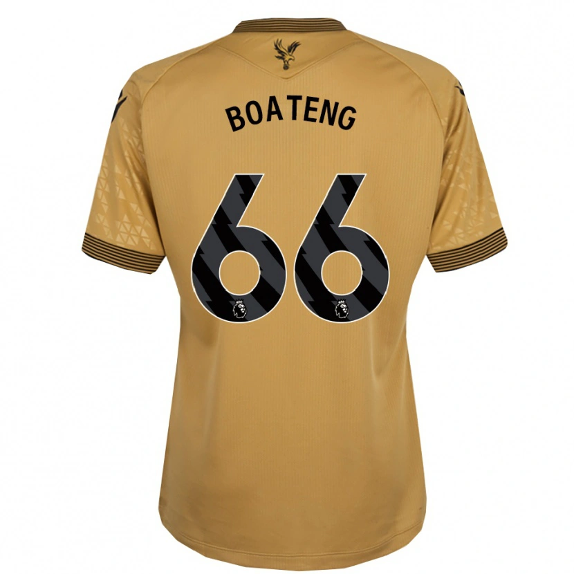 Danxen Damen David Boateng #66 Gold Schwarz Auswärtstrikot Trikot 2025/26 T-Shirt Österreich