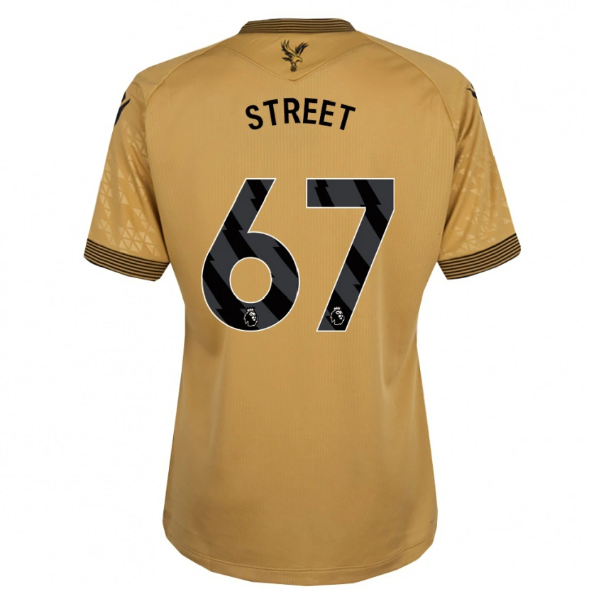 Danxen Damen Rob Street #67 Gold Schwarz Auswärtstrikot Trikot 2025/26 T-Shirt Österreich