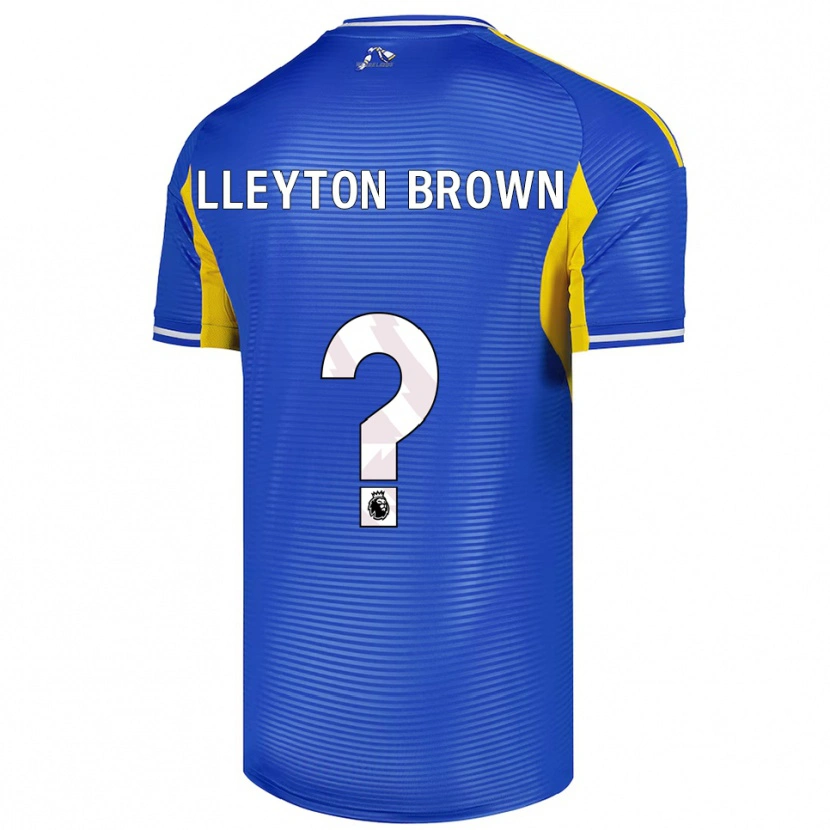 Danxen Damen Lleyton Brown #0 Blau Gelb Auswärtstrikot Trikot 2025/26 T-Shirt Österreich
