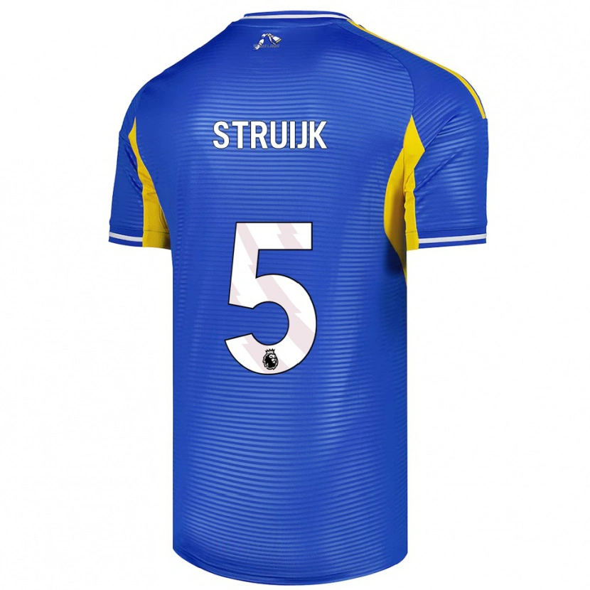 Danxen Damen Pascal Struijk #5 Blau Gelb Auswärtstrikot Trikot 2025/26 T-Shirt Österreich