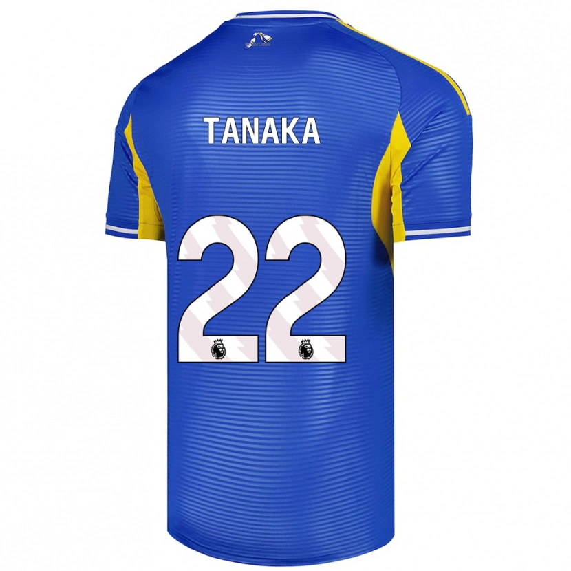Danxen Damen Ao Tanaka #22 Blau Gelb Auswärtstrikot Trikot 2025/26 T-Shirt Österreich
