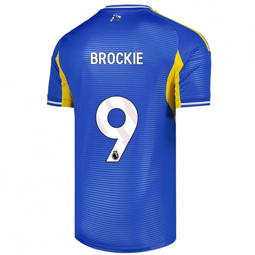 Danxen Damen Devon Brockie #9 Blau Gelb Auswärtstrikot Trikot 2025/26 T-Shirt Österreich