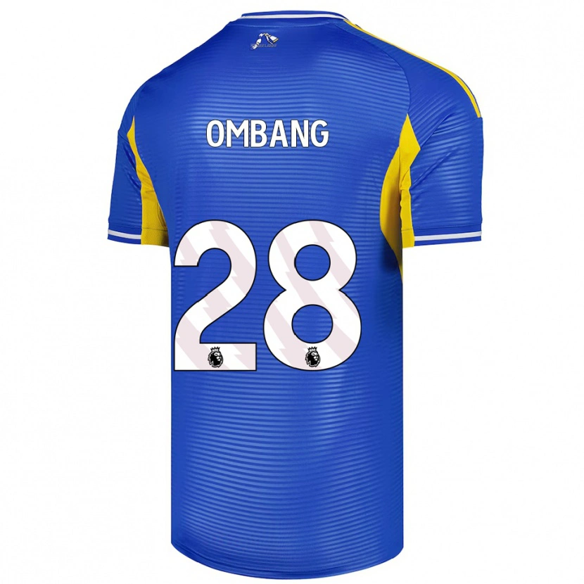 Danxen Damen Darryl Ombang #28 Blau Gelb Auswärtstrikot Trikot 2025/26 T-Shirt Österreich